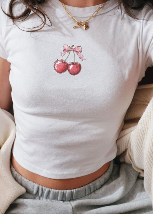 Cherry - Baby Tee