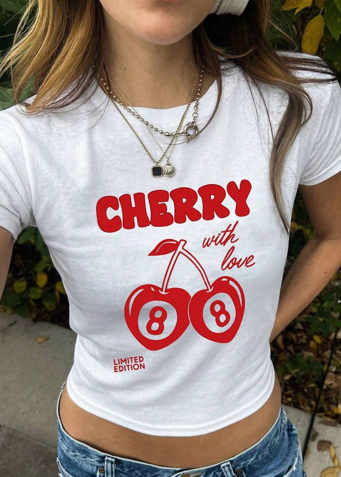 Cherry - Baby Tee