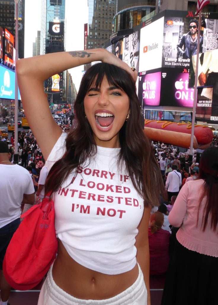 Not Intrested - Baby Tee